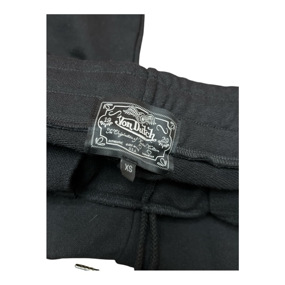 Von Dutch Black Polka Dot Jogger - Picture 7 of 8